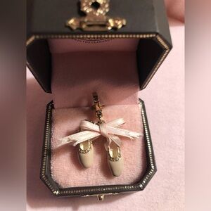 NWT Vintage Juicy Couture Ballet Slippers Charm